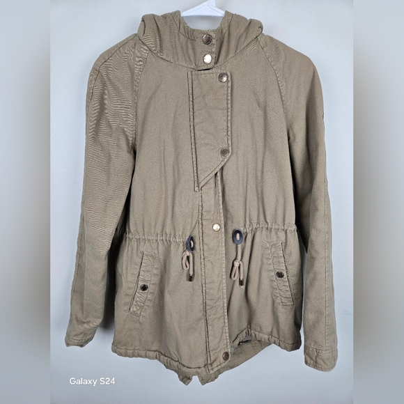 Collection B Jackets & Blazers - Collection B Women's Utility Jacket in Light Brown